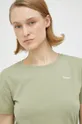 zielony Wrangler t-shirt bawełniany
