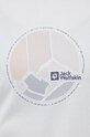 Jack Wolfskin t-shirt sportowy Crosstrail Graphic 1807213 biały