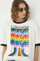 белый Хлопковая футболка Wrangler