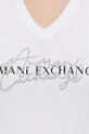 Тениска Armani Exchange 3RYTBR.YJDTZ бял