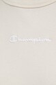 Champion t-shirt bawełniany 116345 beżowy