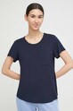 Tommy Hilfiger tricou lounge uni bleumarin UW0UW04589.PPYX