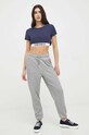 Tommy Jeans t-shirt bawełniany UW0UW04407.PPYX granatowy SS23