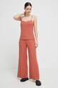 Calvin Klein Underwear top piżamowy 000QS6963E.PPYX pomarańczowy SS23
