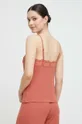 Odzież Calvin Klein Underwear top piżamowy 000QS6963E.PPYX pomarańczowy