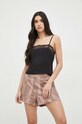 Calvin Klein Underwear top piżamowy 000QS6963E.PPYX czarny SS23