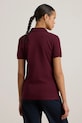 Lauren Ralph Lauren polo 200679219 bordowy SS25