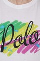 Polo Ralph Lauren t-shirt bawełniany 211905613 biały