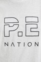 Βαμβακερό μπλουζάκι P.E Nation 23PE1T034 γκρί