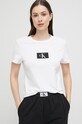 Calvin Klein Underwear t-shirt piżamowy dzianina biały 000QS6945E.PPYX