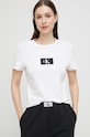 Calvin Klein Underwear t-shirt piżamowy dzianina biały 000QS6945E.PPYX