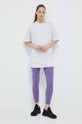 New Balance tricou din bumbac WT23556LIA albastru SS23