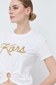 MICHAEL Michael Kors tricou din bumbac alb MS3510B97J