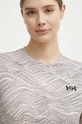 Sportska majica kratkih rukava Helly Hansen Lifa Active Solen siva 49490