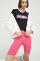 LaBellaMafia t-shirt bawełniany LB.26727 czarny SS23