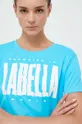 niebieski LaBellaMafia t-shirt treningowy Acqua