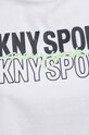 Βαμβακερό μπλουζάκι DKNY DP3T9313 λευκό
