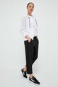 Bavlněný top Dkny DP3T9217 bílá AW24