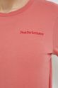 Peak Performance t-shirt bawełniany G78903 różowy