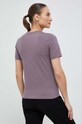 Odzież Peak Performance t-shirt bawełniany G78903 fioletowy