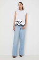 Karl Lagerfeld t-shirt in cotone bianco