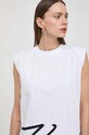 Karl Lagerfeld pamut póló fehér 231W1717