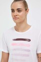 CMP t-shirt bawełniany biały 33F7766