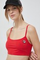 Топ Fila x Hailey Bieber червен FAW0819