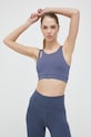 Top na jógu 4F slim modrá 4FSS23TFTSF147
