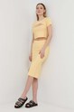 Футболка Patrizia Pepe 2K0173.K095 жёлтый SS23