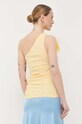 Îmbrăcăminte Patrizia Pepe top din bumbac 2M4296.J035 portocaliu