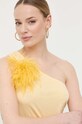 Хлопковый топ Patrizia Pepe 2M4296.J035 оранжевый