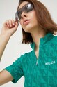 Nicce t-shirt bawełniany zielony 1812.K073