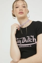 чёрный Футболка Von Dutch