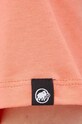 Mammut t-shirt Massone Lettering 1017.05170 rózsaszín