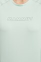 Mammut sportos póló Selun FL Logo zöld 1017.05060