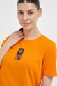 oranžna Športna kratka majica Mammut Core Emblem