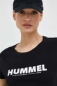 Hummel tricou din bumbac negru 212560