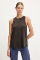 Hummel top treningowy Vanja regular brązowy 214242