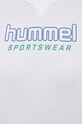Hummel t-shirt bawełniany 219244 biały
