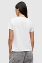 λευκό Βαμβακερό μπλουζάκι AllSaints