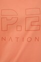 Βαμβακερό μπλουζάκι P.E Nation 23PE2T088 πορτοκαλί