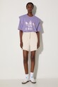 adidas Originals cotton t-shirt IC7203 Tee IC7203 violet SS23