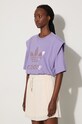 adidas Originals cotton t-shirt IC7203 Tee violet IC7203