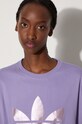 adidas Originals cotton t-shirt IC7203 Tee IC7203 violet