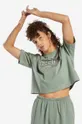 zielony Reebok Classic t-shirt bawełniany Damski