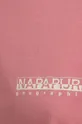 ροζ Βαμβακερό μπλουζάκι Napapijri Napapijri B-Cenepa Crop SS W NA4GYS PB1
