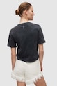 Pamučna majica AllSaints crna WM161W