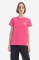 рожевий Бавовняна футболка A.P.C. New Denise Жіночий