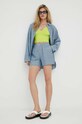 Top Gestuz Prya 10908008 zelena SS23